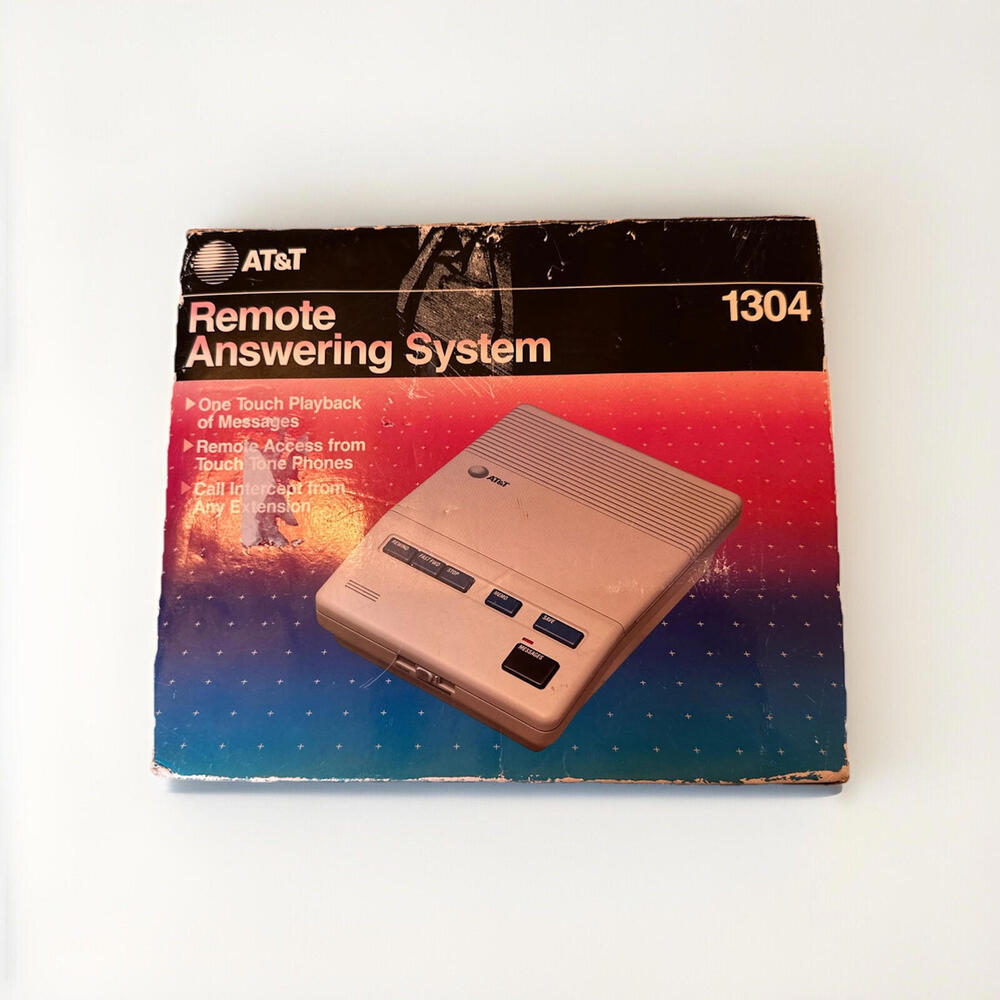 AT&T‎ Answering Machine System #1304Vintage NEW NIB